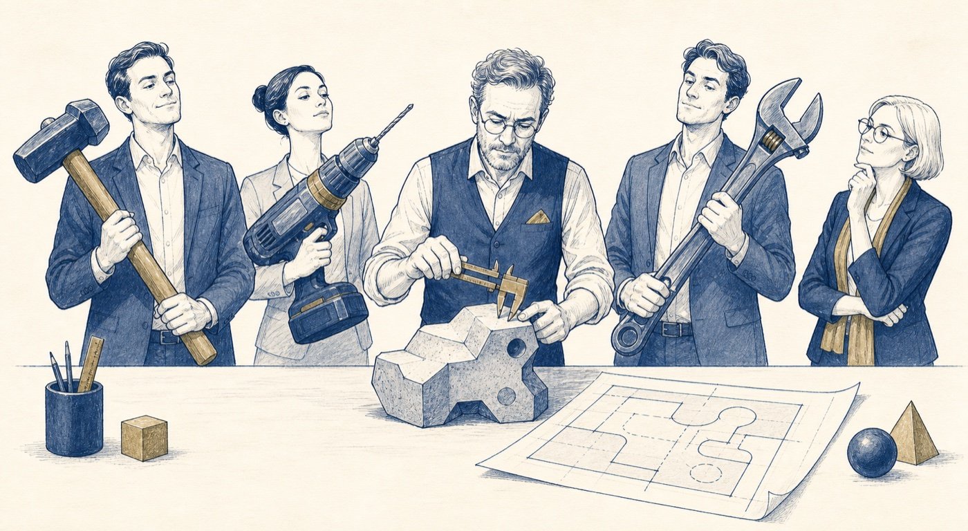 Vendors offer different tools while the architect measures the problem first